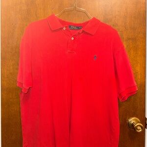 Polo by Ralph Lauren Men's Vibrant Red Polo Shirt